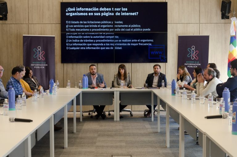 Reunión de la red de referentes de acceso a la información pública en La Pampa