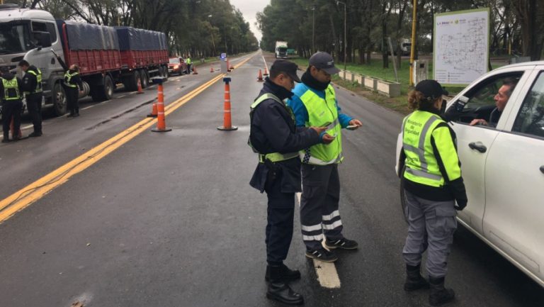 Hubo controles viales y de alcoholemias durante fin de semana