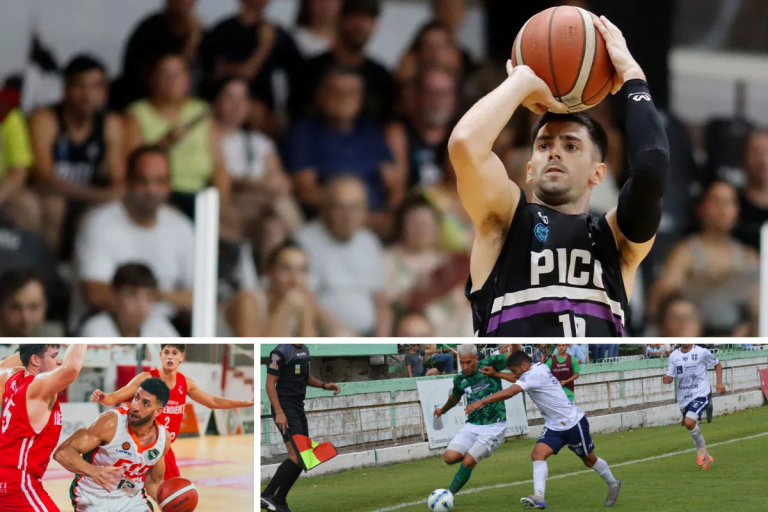 Así están los equipos piquenses en las competencias nacionales que disputan: Liga Argentina, Federal “A” y Liga Federal