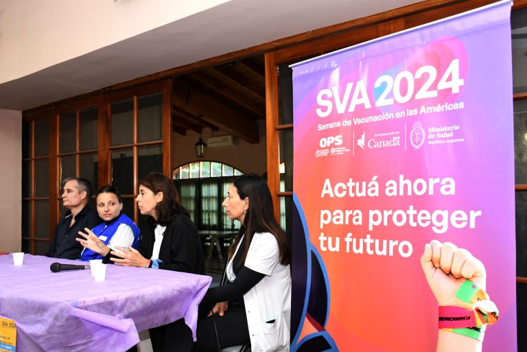 Semana de la Vacunación en La Pampa:  Ana Bertone afirmó que “vacunándonos podemos proteger a otros que no puedan vacunarse”