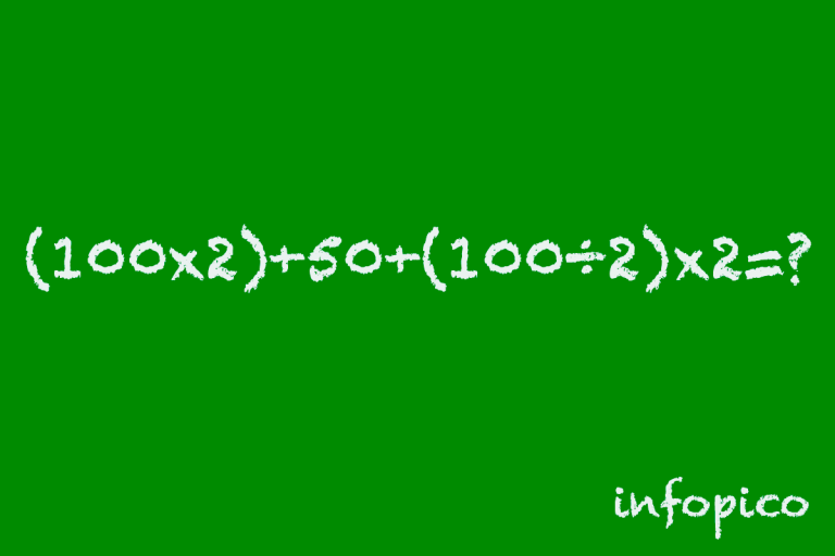 Reto del día: resuelve este problema matematico en 7 segundos