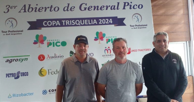 General Pico se alista para recibir por primera vez al Tour Argentino Profesional de Golf en el Club Trisquelia