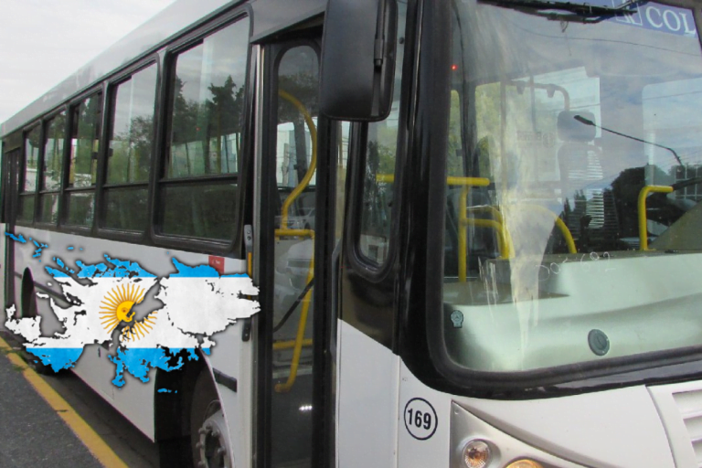 Nueva imagen en el transporte público de General Pico: colectivos portarán la imagen de las Malvinas Argentinas
