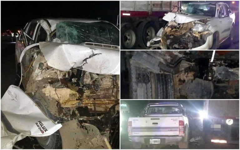 Grave accidente en ruta nacional 188, en cercanía de Realicó involucra a ex jefe comunal y un camión