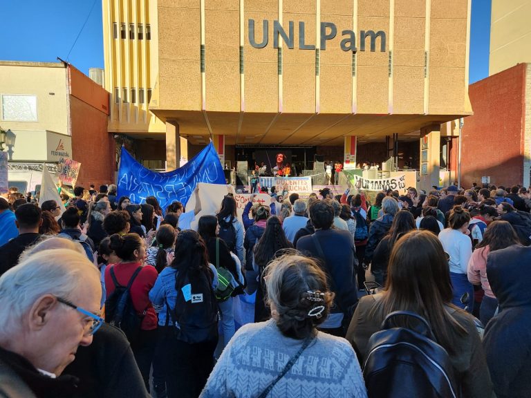 Nueva marcha Federal Universitaria en General Pico y Santa Rosa en rechazo al veto de Milei