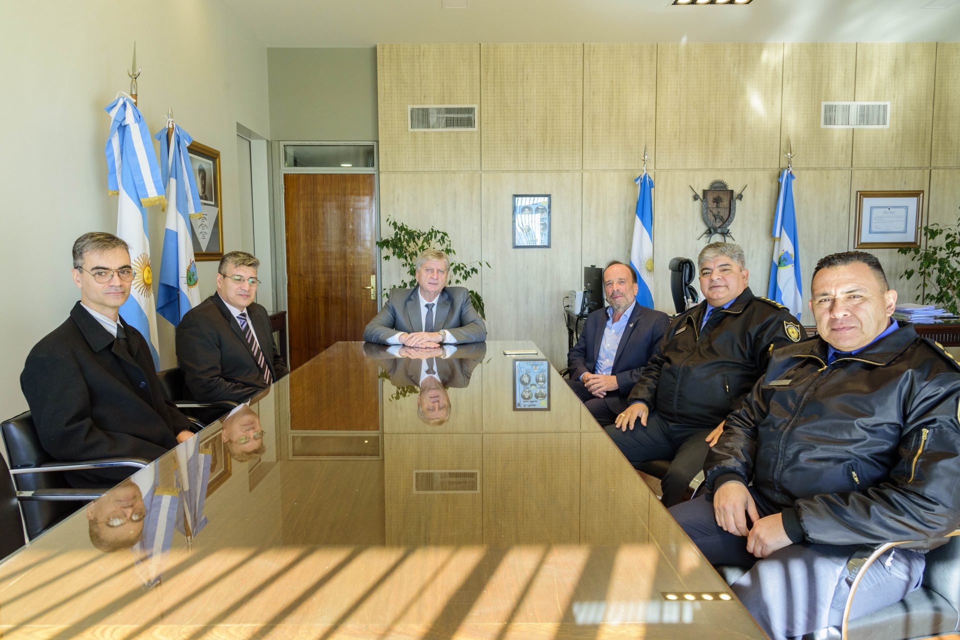 Claudio Cano es el nuevo Jefe de la Policía de La Pampa y el subjefe Alfredo Calzada