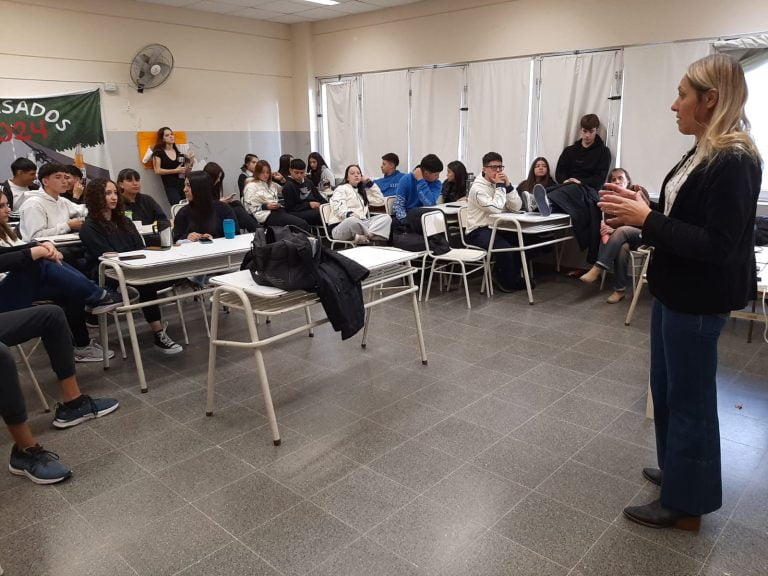 Estudiantes pampeanos recibieron una charla sobre el Nuevo Procedimiento Penal Juvenil