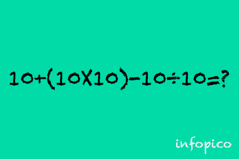 Reto del día: resuelve este problema matematico en 10 segundos