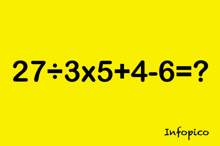 Reto del día: pon a prueba tu inteligencia con este reto matemático en solo 6 segundos