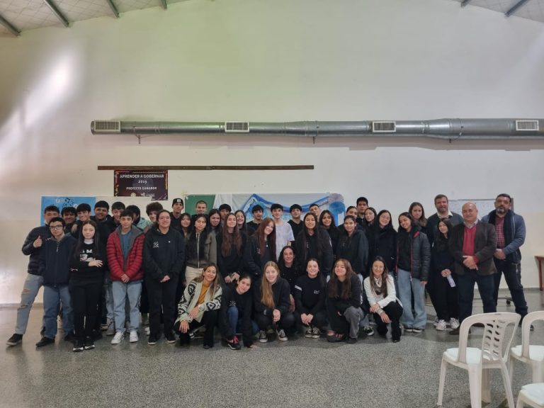 Representante del Poder Judicial de General Pico explicaron sus funciones a estudiantes del colegio Witralen en Realicó