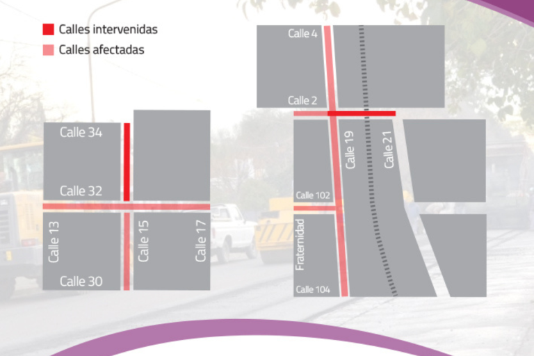 Repavimentación en General Pico: Hay cortes de calles en barrios Talleres y Pacífico