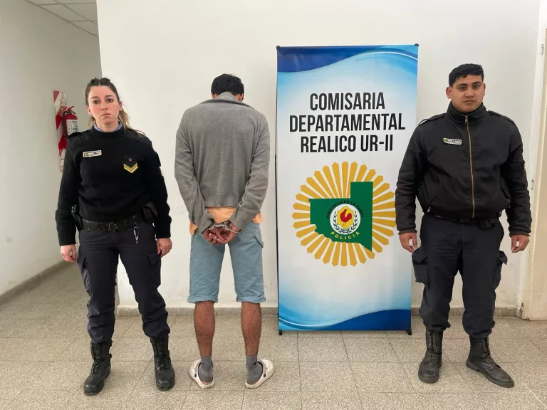 Oleada de robos en Realicó culmina con detención de joven de 27 años