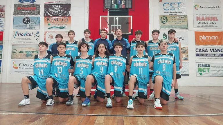 Básquet provincial: Estudiantes de Santa Rosa se consagró campeón de la Copa de Oro en la categoría U-15