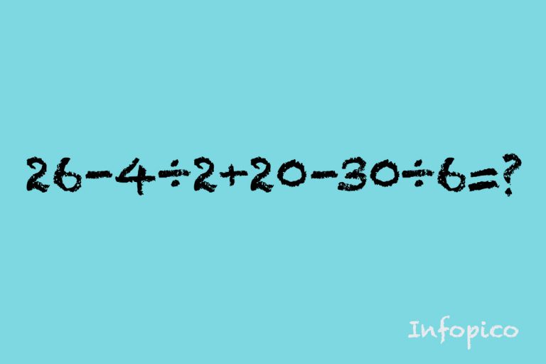 Reto del día: resuelve esta prueba de inteligencia en solo 7 segundos