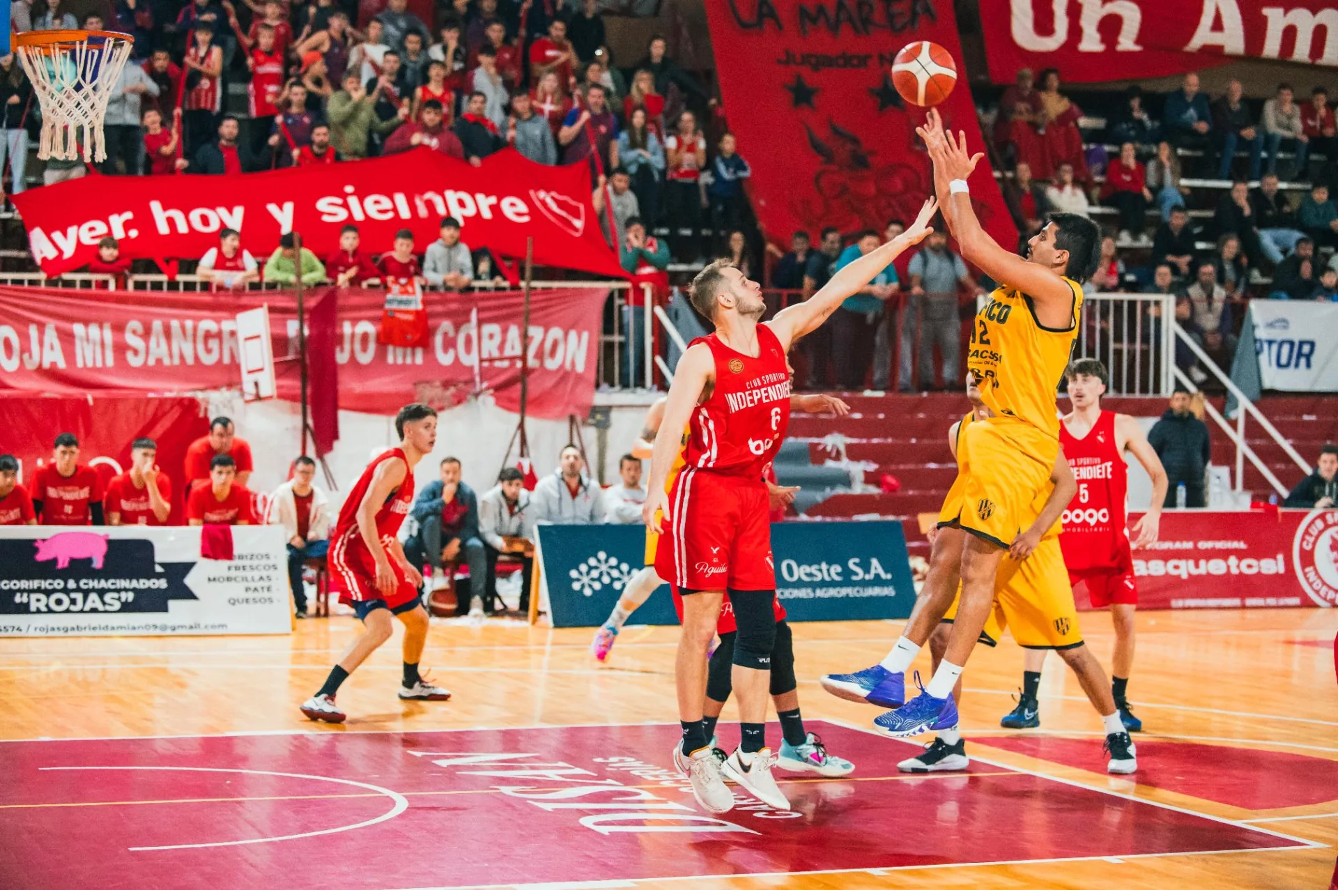 Federal de Básquet: El “rojo” cayó de local