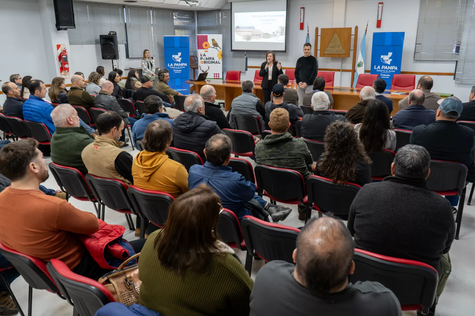 Jornada de vinculación en La Pampa: el Ministerio de la Producción reúne a actores públicos y privados del sector de la caza deportiva