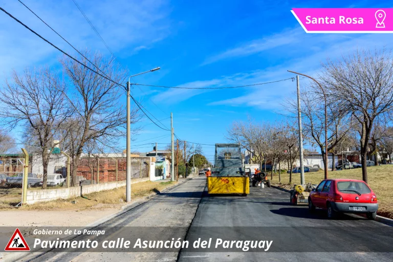 Santa Rosa: el Gobierno provincial ejecuta 110 obras por más de $183 mil millones
