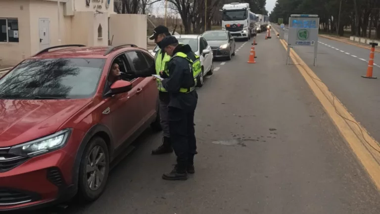 Detectaron 10 infracciones por alcoholemia positiva en el fin de semana