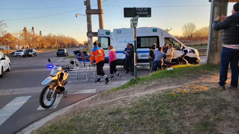 Dos accidentes en la tarde de hoy: Una mujer trasladada al hospital