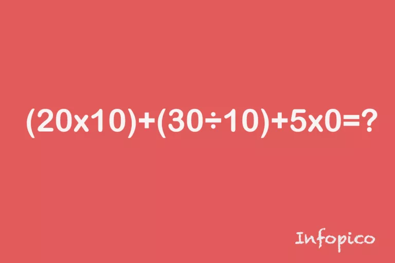 Reto del día: desafía tu inteligencia con este reto matemático en solo 8 segundos