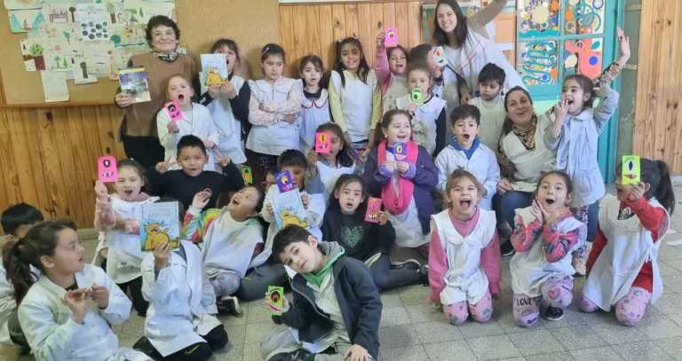Cuentos y animación: una jornada literaria en la Escuela Nº 40 de Speluzzi
