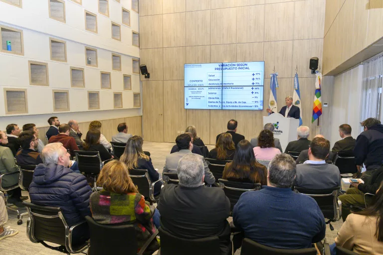 Ziliotto amplía el presupuesto provincial en 234.731 millones para enfrentar la crisis económica
