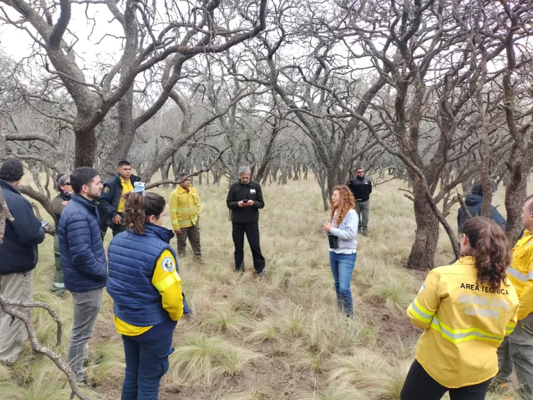 Se realizó en Parque Luro la reunión de la Regional Pampeana para el Manejo del Fuego