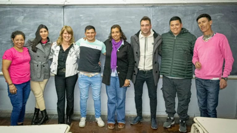 Funcionarios educativos recorrieron el CENS N° 3 de Pico