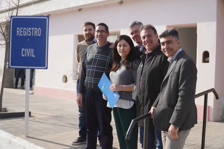 Inauguraron un registro civil en Speluzzi
