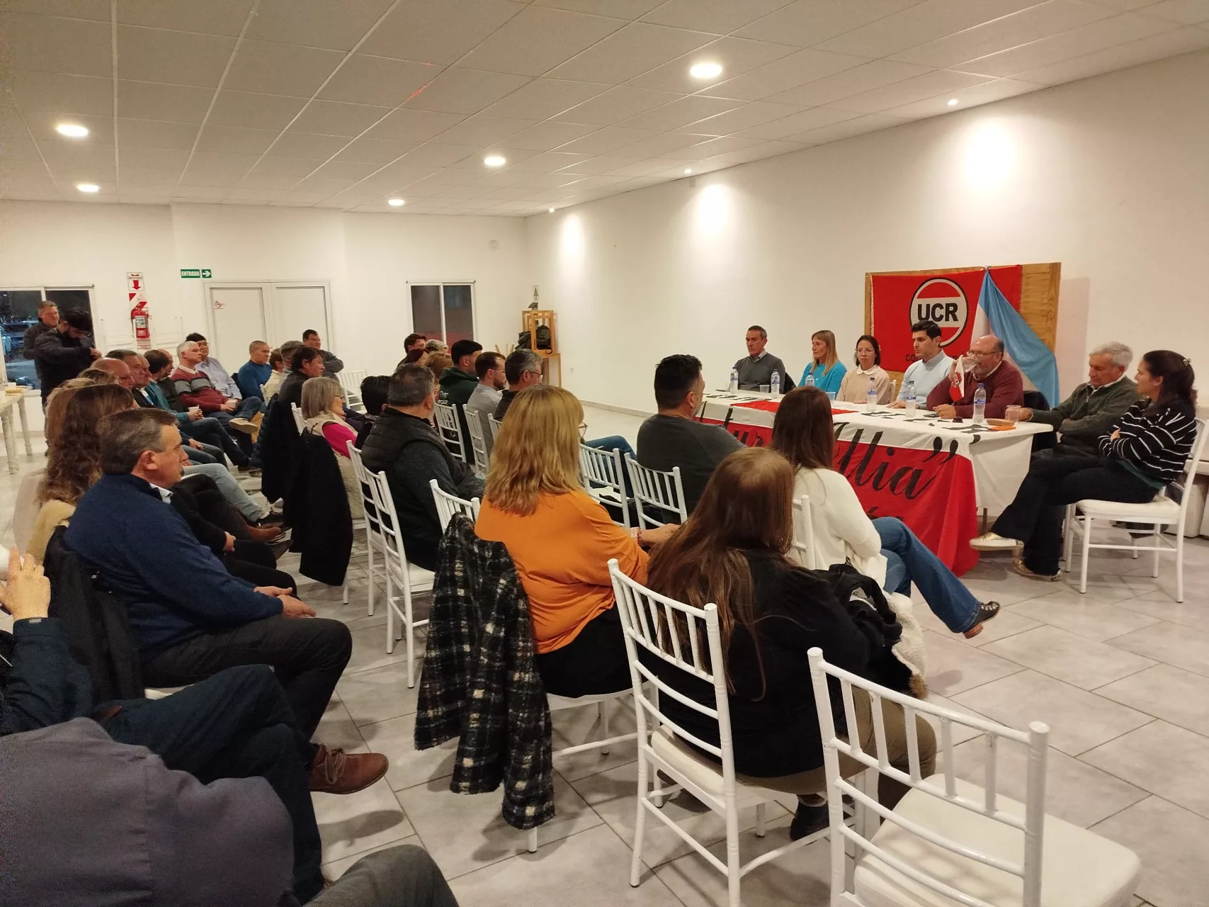 Guidugli sobre el Aporte Solidario: “Fue uno de los temas, creo que se resolverá en la próxima sesión,” tras el encuentro zonal de la UCR en Colonia Barón