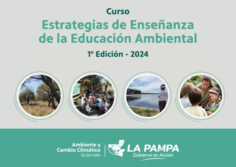 La Pampa lanza curso virtual para docentes: estrategias innovadoras en educación ambiental para enfrentar la crisis global