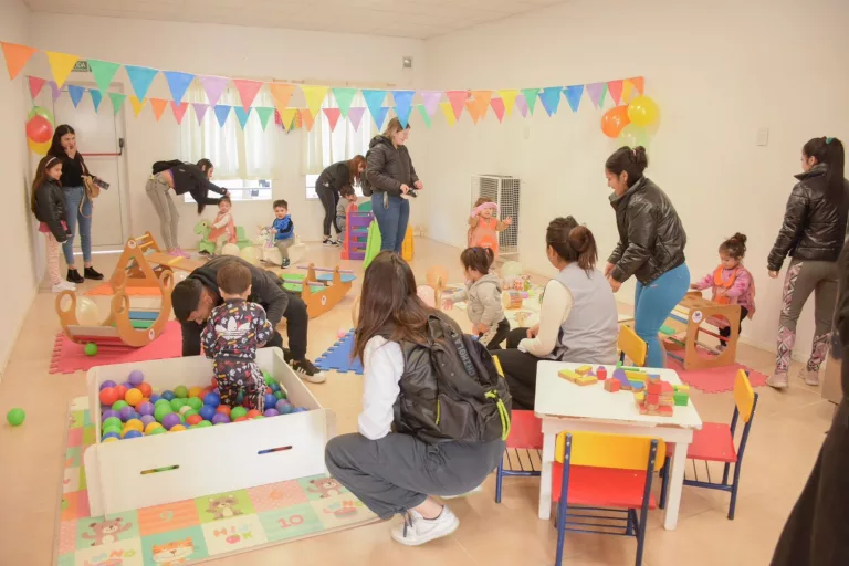 Celebraciones en General Pico: más de 100 niños y niñas disfrutaron del mes de las infancias en los CDI Rebeca y Arco Iris”