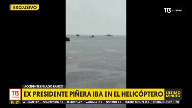Murió el ex presidente de Chile Sebastián Piñera en un accidente de helicóptero