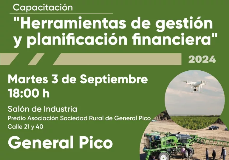 Capacitación en gestión financiera para jóvenes emprendedores rurales en General Pico
