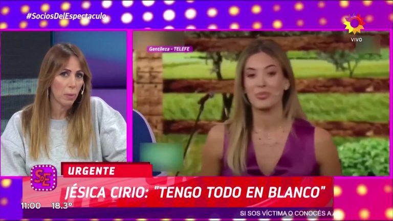 Tras el escándalo de Martín Insaurralde, Jesica Cirio podría ser apartada de La peña de Morfi