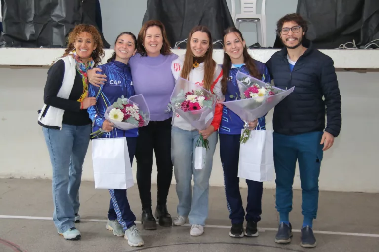 Reconocieron a la delegación de patinaje artístico que trajo la medalla de oro a General Pico