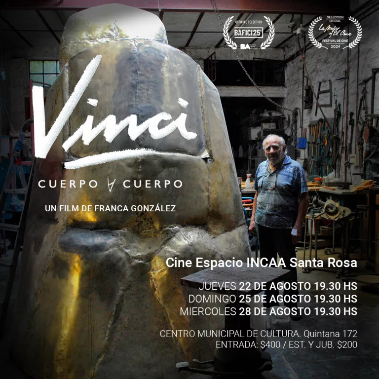 La piquense Franca González exhibe su nueva película en Santa Rosa