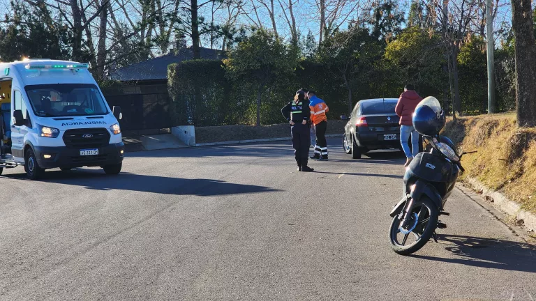 Accidente de tránsito en Diagonal Mocoví y calle 403