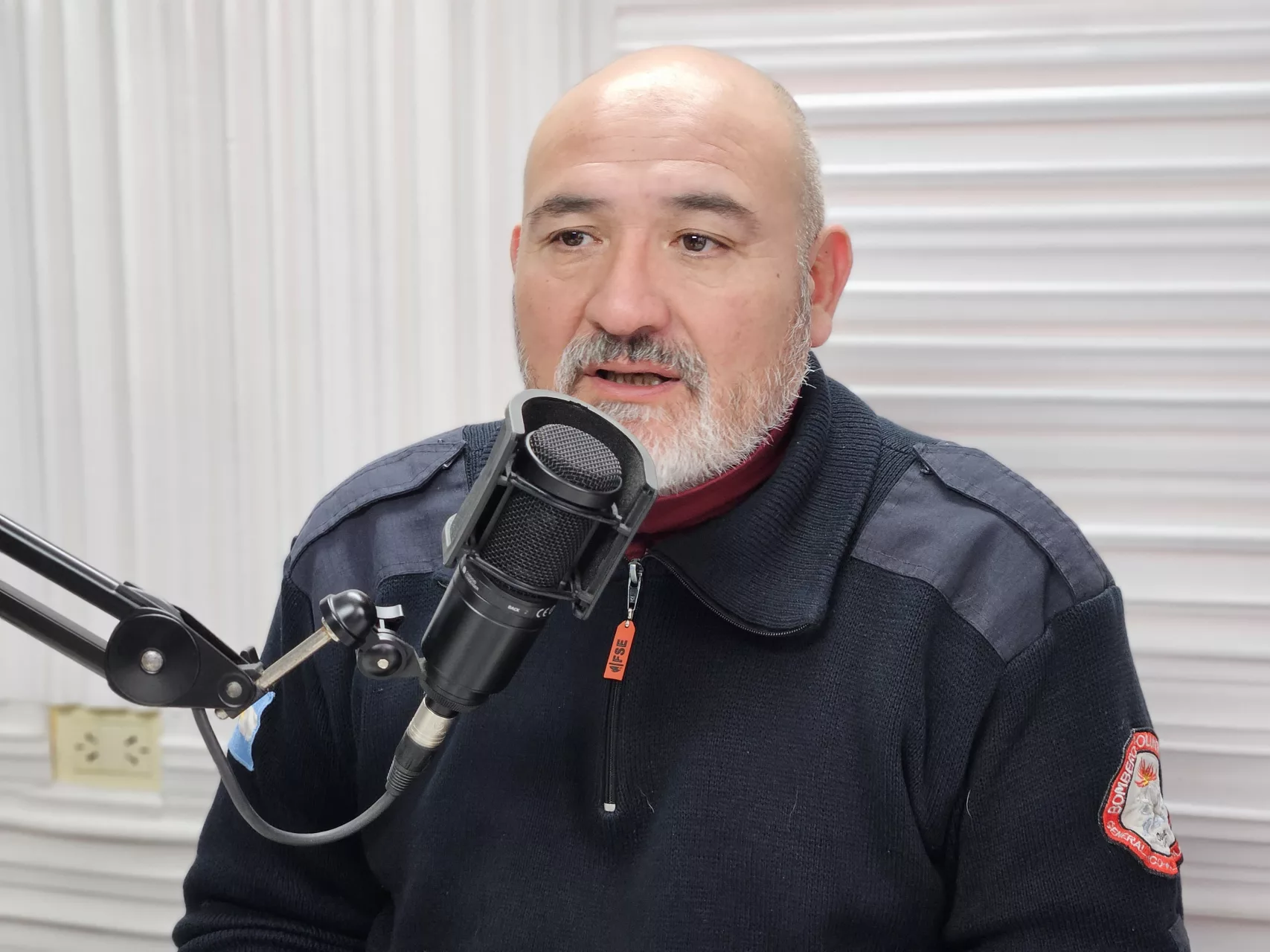 Incendio de pastizales en General Pico: “llevamos 378 salidas en lo que va del año”, reveló Ariel Farías
