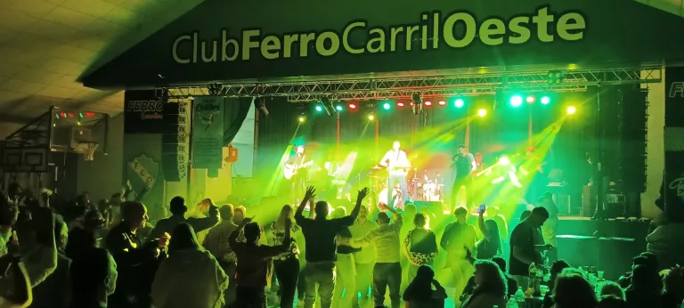 Gran éxito en la peña y baile solidario “Todos por el Hospi” en General Pico