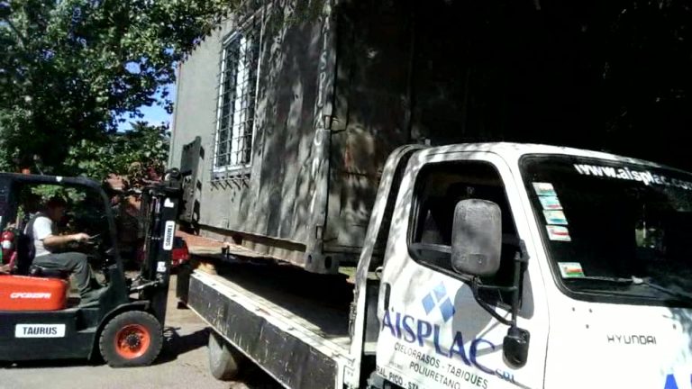 Consultorios en “containers”, los nuevos espacios que se instalan en el Hospital Gobernador Centeno para atención de pacientes en medio de la pandemia