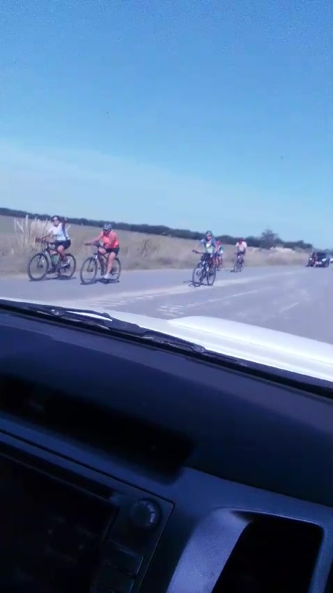 Biciperegrinos piquenses van camino a Luján