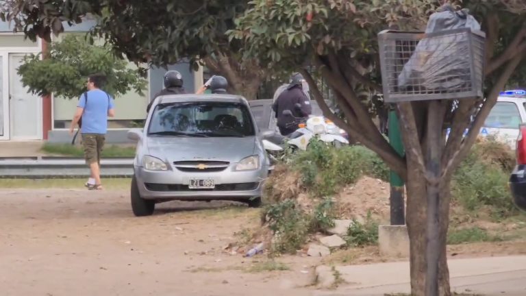 VIDEO: tensión en barrio Rucci con disparos y piedras