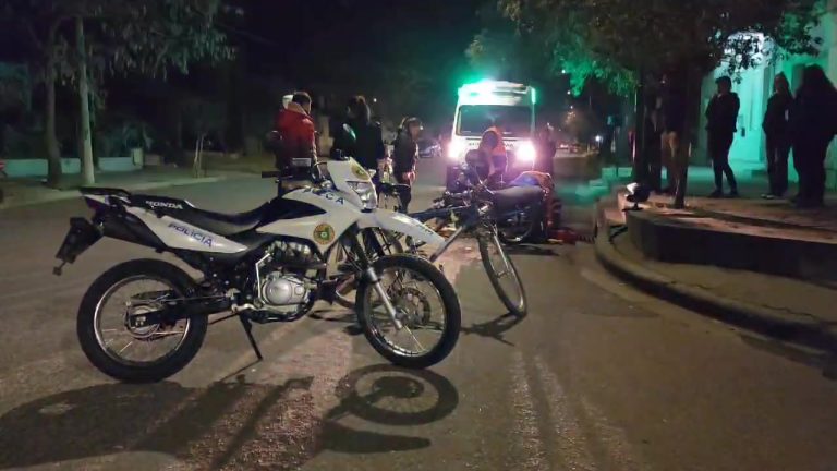 Cuatro personas hospitalizadas tras el choque de dos motos en Pico