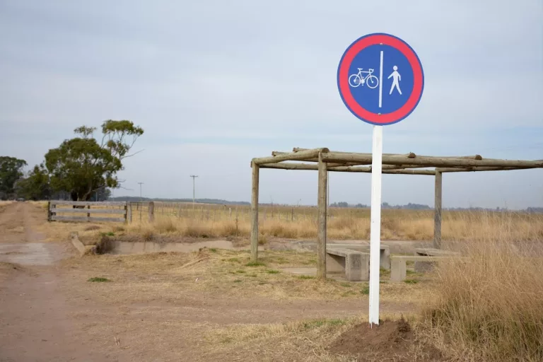 Ponen nueva señalética y demarcación en zonas de la laguna