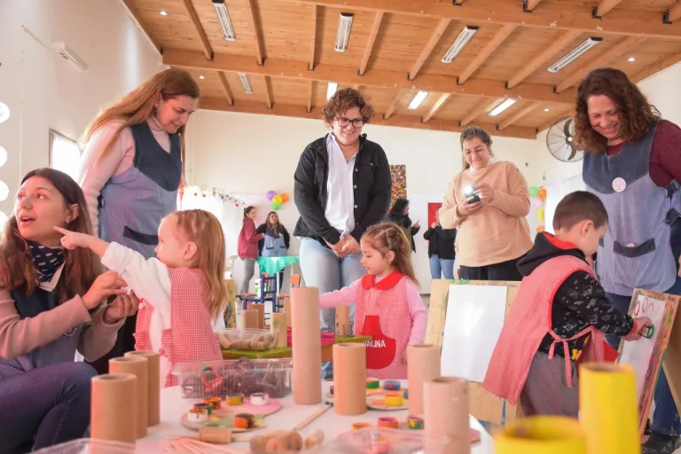 General Pico: más de 380 niños comenzaron a celebrar el mes de las infancias en los CDI