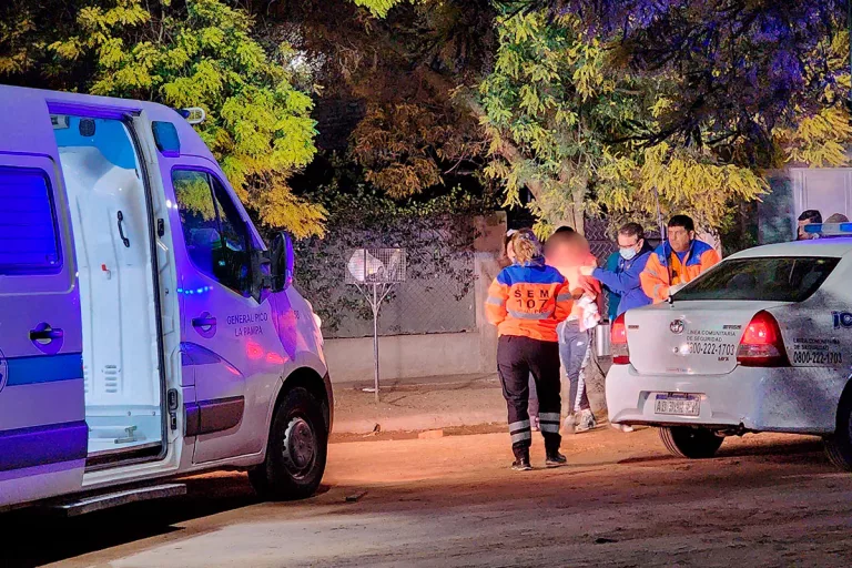 Hospitalizan un hombre herido con arma blanca en calle 29 y 46