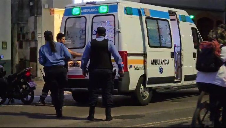 Un hombre cayó desde unos 7 metros de altura y sufrió un traumatismo de cráneo
