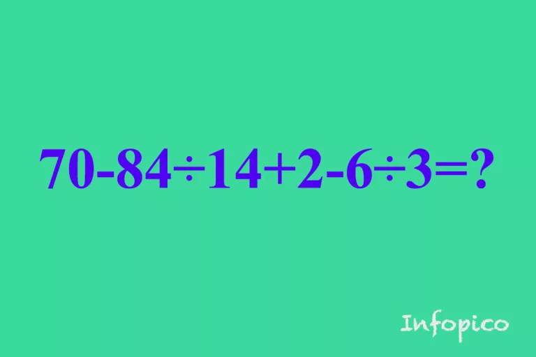 Reto del día: mide tu inteligencia al resolver en 7 segundos este reto matemático