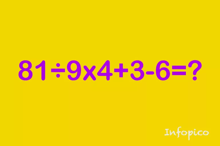 Reto del día: prueba tu inteligencia y resuelve este reto matemático en pocos segundos